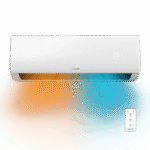 AirClima 24000 Smartfresh Aire acondicionado split de 6000 frigorías 24000 BTU con bomba de calor, mando a distancia y pantalla LED. Sistema Inverter. 5 modos y 8 velocidades. Deshumidificación diaria de 43,2 L/ día y área de cobertura de 45 m2. Caudal de aire de 980 m3/h, temporizador 24 h, filtro de aire, gas R32, motor DC. Clasificación energética A + +/A + y potencia de 6810 W para el frío y 6870 W para el calor. Compresor exterior con protección IPX4.