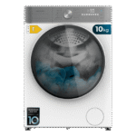 Cecotec Lavadora 10Kg de Carga Frontal Bolero Dresscode 10500 Inverter A. 1950W, 1400 rpm, Motor Inverter Plus, Bajo Consumo, 16 Programas, Lavado con Vapor, Delay Start [Clase de eficiencia energética A]