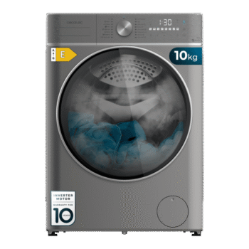 Bolero Wash&Dry 10680 Inverter Steel B Lavadora secadora de 10 kg - 6 kg de capacidad y 1400 rpm, 16 programas, Motor Inverter Plus, clase B, lavado inteligente y detector de carga.
