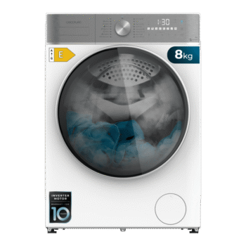 Bolero Wash&Dry 8580 Inverter B Lavadora secadora de 8 kg - 5 kg de capacidad y 1400 rpm, 16 programas, Motor Inverter Plus, clase B, SteamMax, OnSmart, Fuzzy Logic, SpaCare y detector de carga.